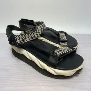 4ccccees Mellow Sandals Color Oreo Womens Size 38 Platform Chunky Comfort